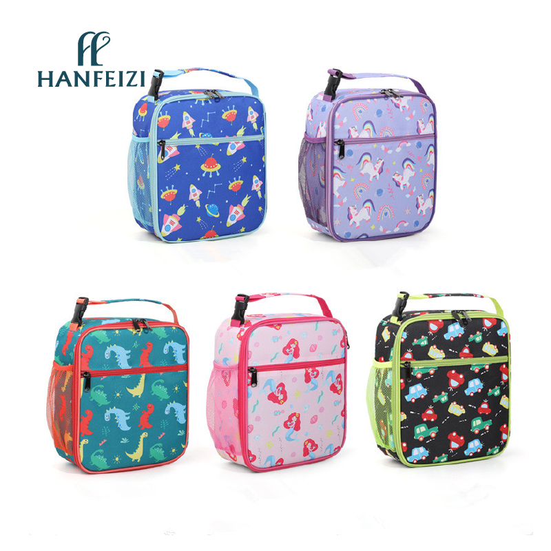 HANFEIZI Portable Round Thermal Bag Shoulder