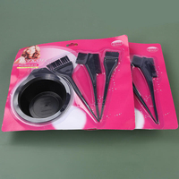 Vente directe d'usine, kit de coloration capillaire professionnel pour salon de coiffure à domicile, bol de mélange et pinceau