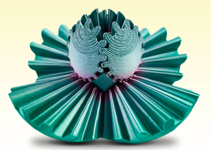 Giocattolo Sensoriale Frattale, Cubo Infinito Stampato in 3D, Strumento per Meditazione Consapevole, Sottobicchieri Geometrici in Plastica con Design Esagonale - Product Image 5