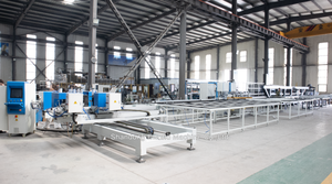 Línea Industrial de Soldadora y Limpiadora de Esquinas CNC de Alta Precisión de 4 Cabezas para PVC/UPVC sin Costuras con Motor - Product Image 4
