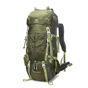 AIONE Brand Classic Rock Design 50L Daypack Large Capacity Nylon Packing <strong>Cube</strong> Waterproof Outdoor Trekking Hiking <strong>Backpack</strong> - Product Image 6