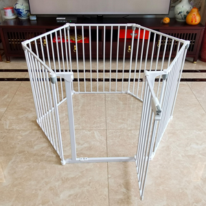 Autres fournitures pour animaux de compagnie, extension de barrière pour animaux, parc pour animaux pliable en métal, parc pour chiens - Product Image 5