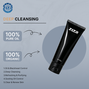 Masque en feuille pour le visage anti-acné, nettoyant, resserrant les pores, éliminant les points noirs et les comédons nasaux, à la Niacinamide, Vitamine C et Acide Hyaluronique - Product Image 2