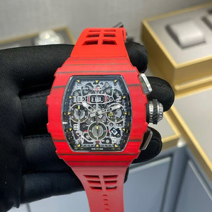 La montre-bracelet mécanique classique et raffinée pour hommes d'affaires est équipée d'un chronographe, d'un tachymètre et d'un affichage de la date - Product Image 1