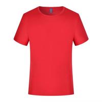 Hoogwaardige groothandel 100% polyester T-shirts sublimatie T-shirts effen custom print oversized witte blanco T-shirt