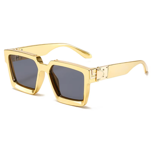 2023 Vintage Millionaire Mujer Tendencia Gafas de sol Nueva moda Blanco Oro Rojo Gafas de sol graduadas para mujeres al por mayor - Product Image 3