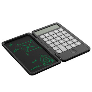 <span class=keywords><strong>Calculatrice</strong></span> scientifique de bureau rechargeable de qualité supérieure pour étudiants et employés, tablette d'écriture en plastique, outil de bureau alimenté par batterie - Product Image 2