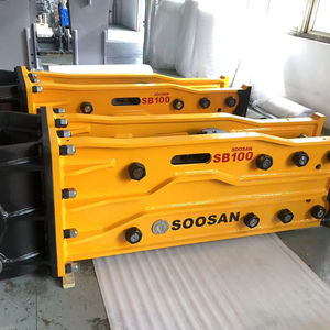 SOOSAN SB100 Brise-roche hydraulique de type supérieur, corps principal, produit fourni directement par l'usine, garantie d'un an, caractéristiques standard incluses - Product Image 1