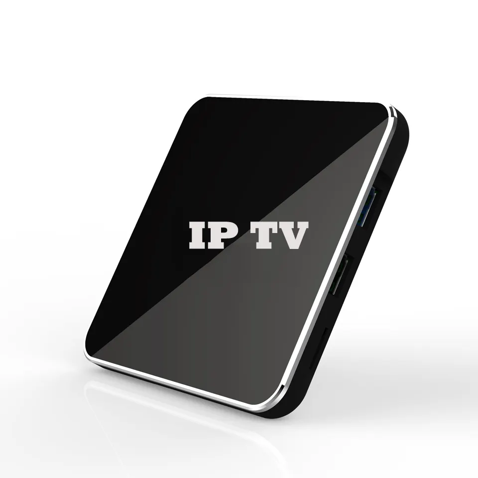 M3U IP TV Android Box Box para 12 meses Lista estável EUA Canadá Romênia Turquia Filipinas com teste gratuito