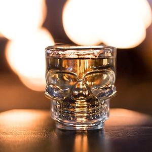 1.5 온스 맞춤형 무연 유리 참신한 샷 글라스 위스키와 보드카용 - Product Image 3