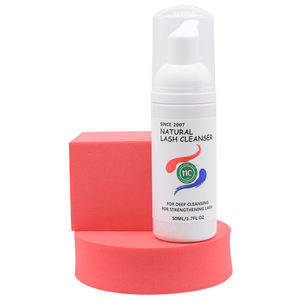 Desmaquillador de Ojos de etiqueta privada muy popular de calidad superior Corea 50ml Champú de pestañas natural limpiador de pestañas - Product Image 1