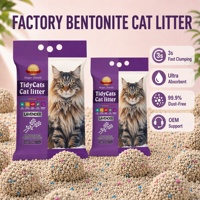 Litière pour chat en bentonite 99 % sans poussière, agglomération rapide et forte, contrôle des odeurs, sable pour animaux de compagnie