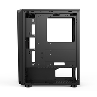 ATX Gaming Mesh Panel PC Case Full Tower Tempered Glass Side Gaming Computer Case Desktop PC Cabinet with RGB Fan