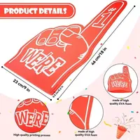 Pompons en mousse EVA pour les sports, fabrication vietnamienne, mains de soutien personnalisées pour les événements sportifs et les concerts