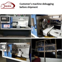 Máquina de reparación de bujes de rueda con torno de trefilado, equipo industrial de detección y escaneo láser para reparación de llantas con láser