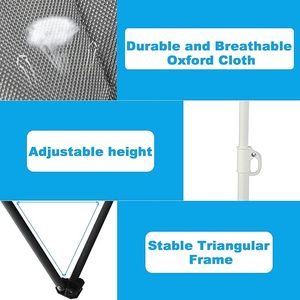 مخصص بمقعد مزدوج محمول للترفيه والرحلات والصيد حديقة تخييم قابلة للطي مع مظلة وكيس ثلج - Product Image 3