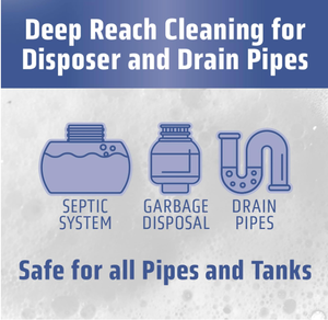 Mạnh mẽ sạch hơn nhà bếp ống sạch rác xử lý sạch hơn máy tính bảng sủi bọt làm sạch máy tính bảng loại bỏ mùi - Product Image 5