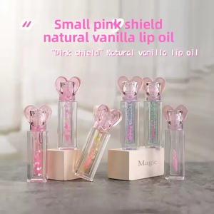 ลิปน้ำมันลิป6สีเปลี่ยนทรงหัวใจฉลากส่วนตัวให้ความชุ่มชื่นให้ความชุ่มชื่น - Product Image 4