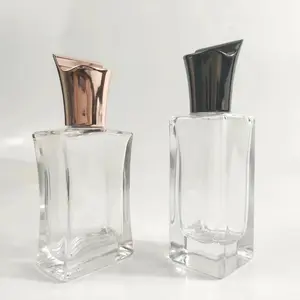 High Quality Zamac Metal Perfume Cover Custom Logo Zinc Alloy Glass Perfume Lid