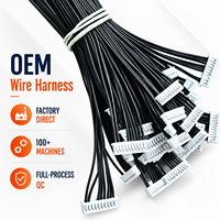Connecteurs JST à pas de 0,8/1,0/1,25/2,54 mm, 2 à 40 broches, pour ordinateur et moto, avec âme en cuivre, longueur personnalisable, faisceau de câbles
