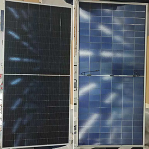 Módulo solar de cristal único tipo N de 625W-645W TUV impermeable para panel solar de doble vidrio con diseño de media pieza de media celda certificada - Product Image 2