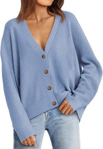 2025 automne mode tenues décontractées femmes surdimensionnées vestes de travail en tricot léger avec chandails à Logo en relief - Product Image 4