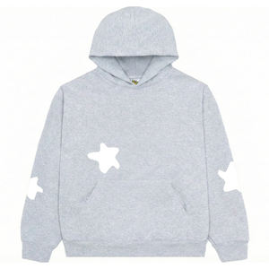 Sudadera con capucha para hombre de alta calidad, con logo personalizado, impresión 3D en relieve, estilo urbano, holgada, oversize, para invierno, informal. - Product Image 1