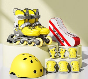 Sản phẩm mới vỏ cứng Inline Giày trượt giày tùy chỉnh con lăn Giày trượt Inline Băng tốc độ con lăn Giày trượt - Product Image 1