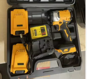 Tournevis électrique à percussion sans balais industriel, batterie lithium-ion 21V, couple maximal de 200 Nm, 3250 tr/min, outil de charge portable - Product Image 3