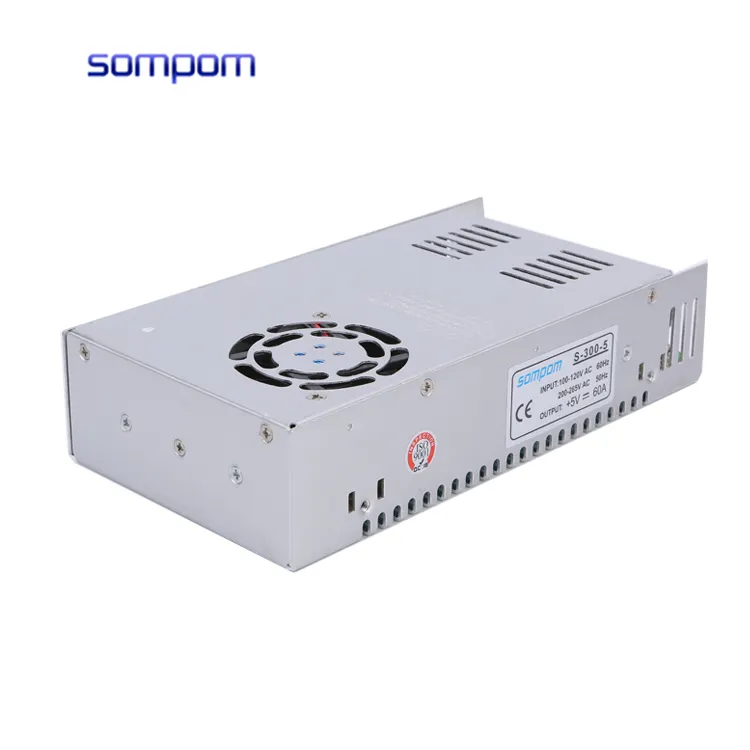 Sompom DC 5 V 60A Display Power Supply Single Output Transformator LED Switch Power Supply