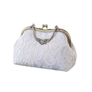 Bolsos de Mano de Lujo para Mujer con Flores Bordadas de Perlas para Graduación 2025, Bolsos de Noche para Boda, Estilo Chino, Bolso de Mano Brillante - Product Image 2