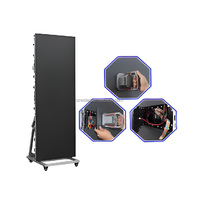 Écran LED d'affichage portable pour affiches intérieures P2 P2.5, écran publicitaire pour centre commercial, magasin, exposition