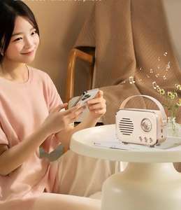 ลำโพงบลูทูธขนาดเล็กแบบพกพา5W, ลำโพงสไตล์อเมริกันย้อนยุคสุดสร้างสรรค์สำหรับบลูทูธ - Product Image 5