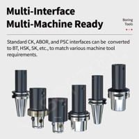 Herramienta de Mandrinado Combinada de Alta Resistencia Personalizable SofTool de China, Cabezal de Barra de Mandrinado No Estándar Mecanizable por CNC, Precisión de 0.001mm