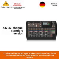 Console de mixage numérique BEHRINGER X32 COMPACT PRODUCER, console de mixage professionnelle pour performances, processeur audio