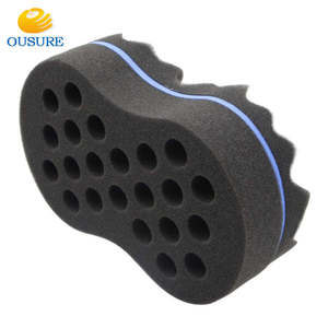 <span class=keywords><strong>Éponge</strong></span> Capillaire Magique Double Face à Trous Multiples pour Torsades et Boucles, Idéale pour Salons de Coiffure et Instituts de Beauté - Product Image 6