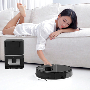 Automatic Wet and Dry Self Empty Dust Collection Robotic Home Vacuum Smart Vacuum Cleaner Robot Vacuums Water Cleaner Machine