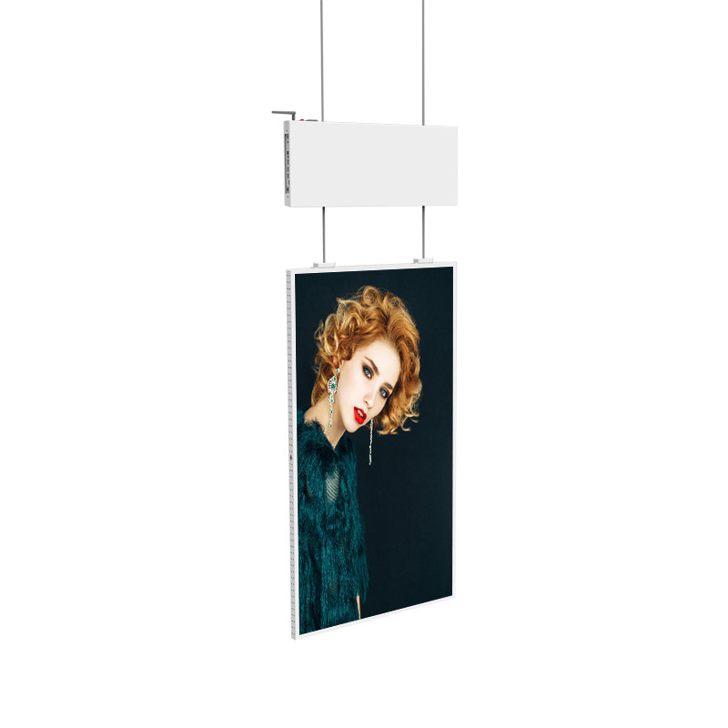 Doble cara Digital signo | de alta luminosidad integrada de doble cara ventana publicidad pantalla