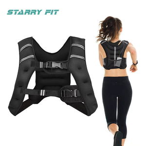 Áo tập tạ bằng neopren có thể điều chỉnh dành cho nam và nữ, dùng cho phòng gym, chạy bộ, tập luyện thể dục, áo tạ có trọng lượng với cát sắt để tập luyện sức mạnh - Product Image 2