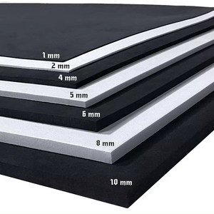 Siêu mật độ cao EVA bọt cosplay 4mm (1mm đến 10mm) màu đen hoặc trắng 14 "x 39" tấm 85 kg/m3 nhựa thủ công bọt - Product Image 1