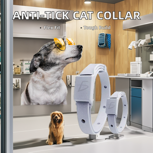Collare regolabile Anti-Tick cane con forte modello animale e decorazione di piume <span class=keywords><strong>per</strong></span> la formazione - Product Image 2