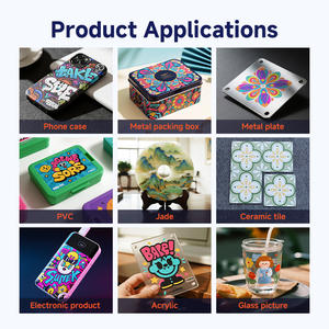 Baysoon uv impressora 6090 uv mesa impressora vidro acrílico madeira impressão máquina uv led impressora - Product Image 2