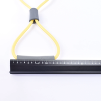 Corde élastique en forme de 8, bande de résistance multifonctionnelle pour tractions, dips, yoga et entraînement de force du corps entier