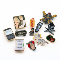 Produsen Grosir Kerajinan Logam Lucu, Pin Lapel Karakter Anime Kustom, Enamel Keras dan Lunak, Desain Kustom