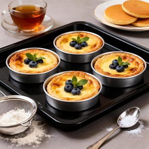 Baking Mold Different Shapes Stainless Steel Round Smooth Embossed Biscuit Decoration <b>Cookie</b> Cutter Set Cake Ring - Product Image 6