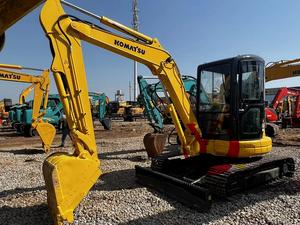 เครื่องขุด PC55 Komatsu ขนาด5ตันมือสองเครื่องขุดตีนตะขาบ2023 - Product Image 4