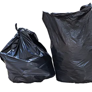 Faltbare Mülls äcke Mülleimer Liner Mülls ack Starke geruchs neutrale PE-Plastiktüten auf Rolle Custom