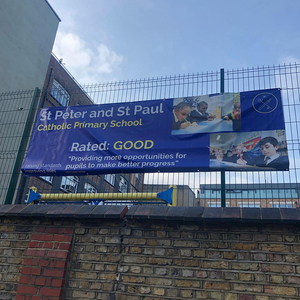 Op Maat Gemaakte Pvc-<span class=keywords><strong>Banner</strong></span> Voor Buiten | Grote Flex <span class=keywords><strong>Vinyl</strong></span> Reclamebanner Met Logo Voor Zakelijke En Sportevenementen - Product Image 2