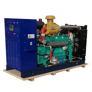 Generator Gas alami turbin daya Gas kinerja stabil 100kw