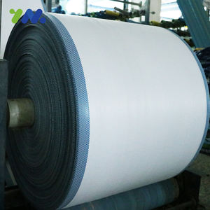 Respectueux de l'environnement PP tissé rouleaux de tissu blanc emballage agricole couche de couverture pour les ordures cadeau pas cher <span class=keywords><strong>prix</strong></span> PP tissé tubulaire tissu - Product Image 1